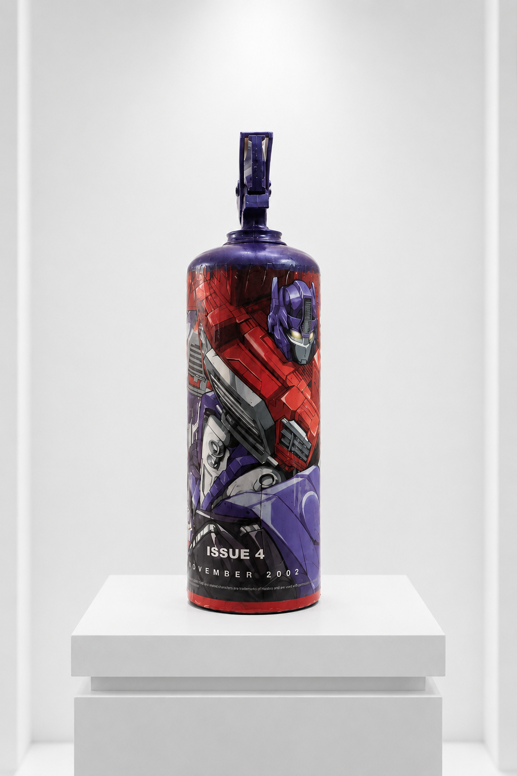 Optimus Prime Brandblusser Kunstobject Art